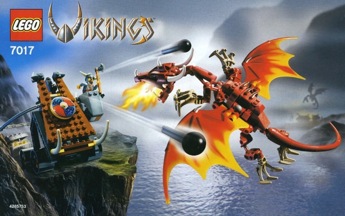 Viking Catapult versus the Nidhogg Dragon